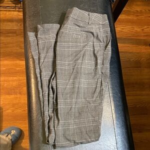 Women’s Gray Plaid bootcut dress Pants